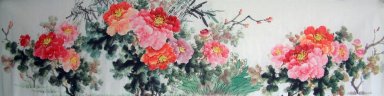 Pfingstrose - Chinesische Malerei
