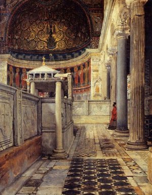 Intérieur de l\'église de San Clemente , Rome