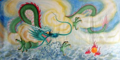 Dragon - Pittura cinese