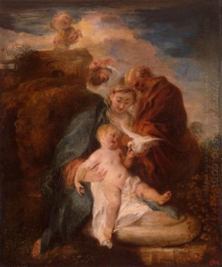 La sacra famiglia 1719