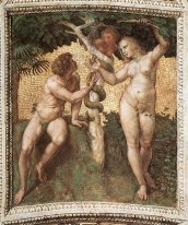 Adam en Eva Uit De Stanza Della Segnatura 1511