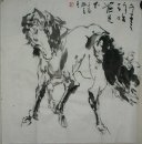 Kuda - Lukisan Cina