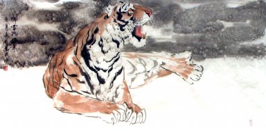 Tiger - Pittura cinese