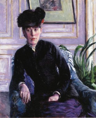 Portrait d\'une jeune femme dans un intérieur