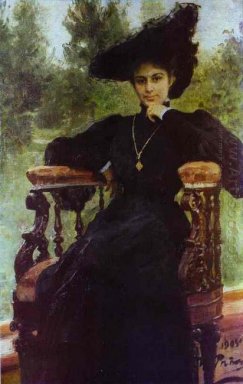 Retrato de Maria Andreeva 1905