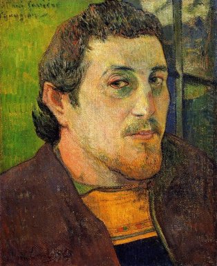 auto-portrait à lezaven 1888