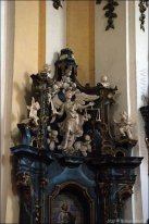 Altar of St. Jude Thaddeus with archangel Michael