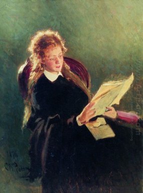 Lesen Mädchen 1876