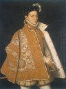 Un retrato de una joven Alessandro Farnese