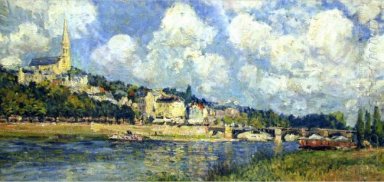 der Fluss in Saint Cloud