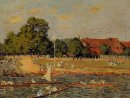 regata at hampton court 1874