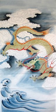Dragon - Pittura cinese