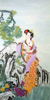 Membaca Buku-Chinese Painting