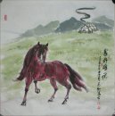 Kuda - Lukisan Cina