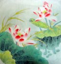 Lotus - peinture chinoise