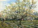 Verger avec des arbres en fleurs de prune 1888