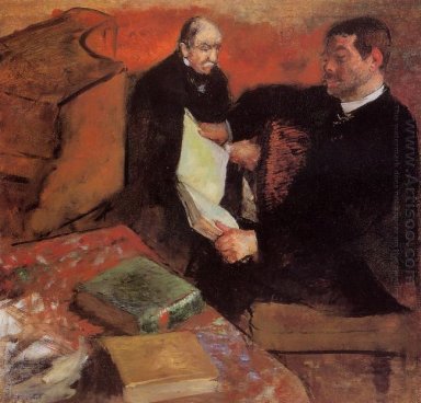 Pagani e Degas padre 1895