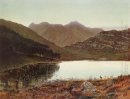 Blea Tarn At First Light Langdale Pikes In The Distance 1865