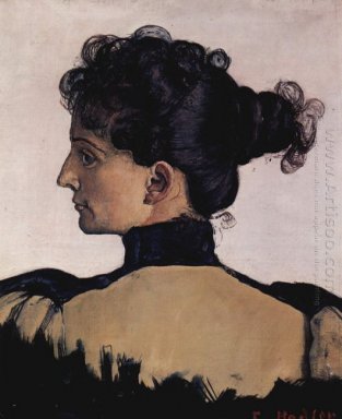Retrato de Berthe Jacques esposa do artista 1894