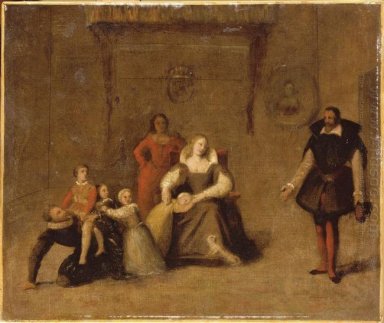 Henri IV jouant avec ses enfants 1