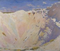 In einem kleinen Bergwerk Krater, La Boisselle 1917