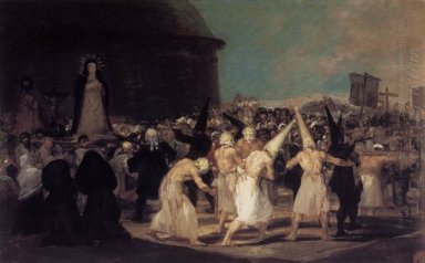 Procession Of flagellanter 1793