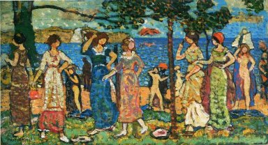 Femmes Au Bord de la mer