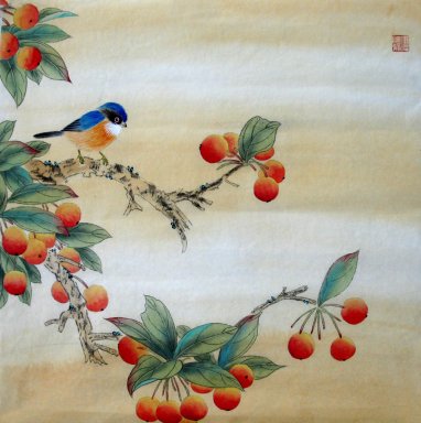 Oiseaux - Peinture chinoise