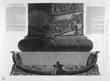 Piedestal och botten Trajan S Column