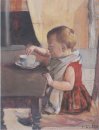 Enfant Par La Table 1889