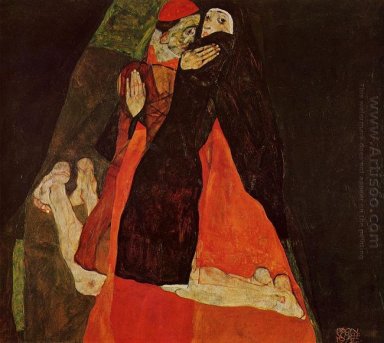 Cardinale e monaca carezza 1912
