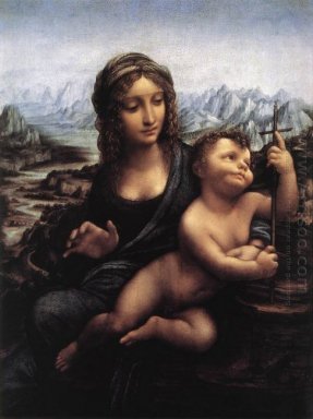 Madonna con el Yarnwinder