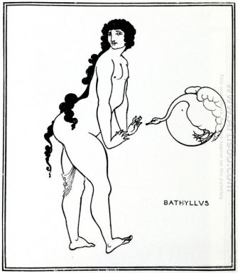 Bathyllus in der Schwan Tanz