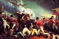 La mort du général Mercer à la bataille de Princeton