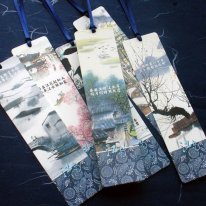 Bookmark - Chinesische Elemente