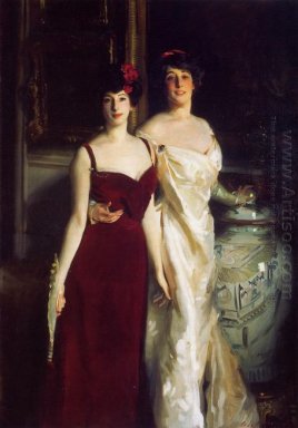 Ena y Betty hijas de Asher Wertheimer Y la señora 1901
