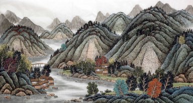 Mountain and water - Chinese Painting