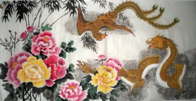 Dragon - Pittura cinese