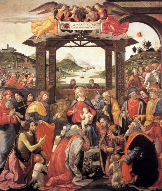 De Aanbidding der koningen 1488