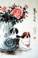 Dog - la pintura china