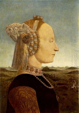 Portrait Of Battista Sforza 1465