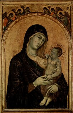 Madonna mit Engeln 1305