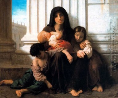  Välgörenhet eller The fattiga familj \", 1865