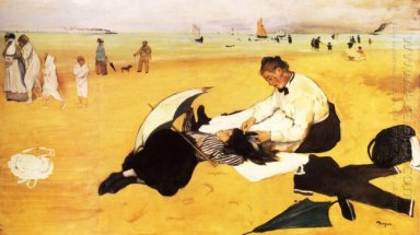 Beach Scene 1877