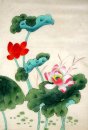 Lotus - peinture chinoise