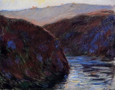 The Creuse Lembah Evening Effect 1889