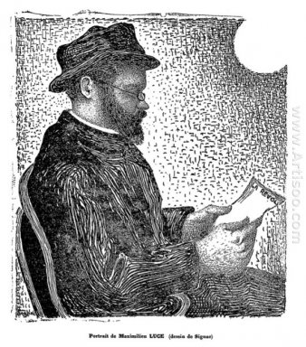 The Portrait Of Maximilien Luce 1891