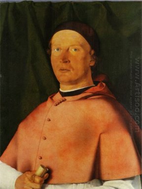 Portrait d\'évêque Bernardo De Rossi 1505