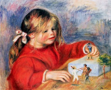 Claude Renoir am Spiel so 1905