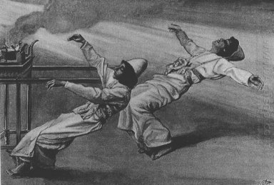 Nadab e Abiu vengono uccisi nel Tabernacolo Levitico 1900